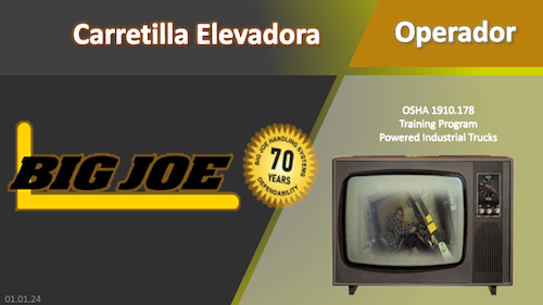 Training presentation Spanish