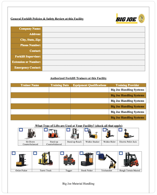 spanish job site hazard review